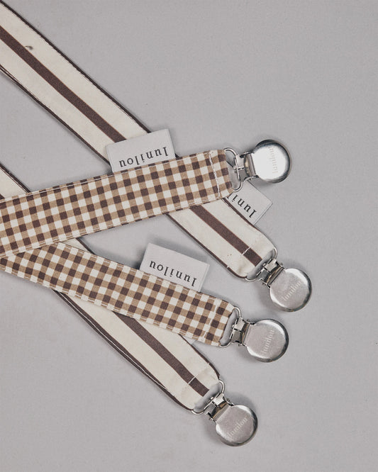 Pacifier holder stripes