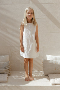 mila linen dress