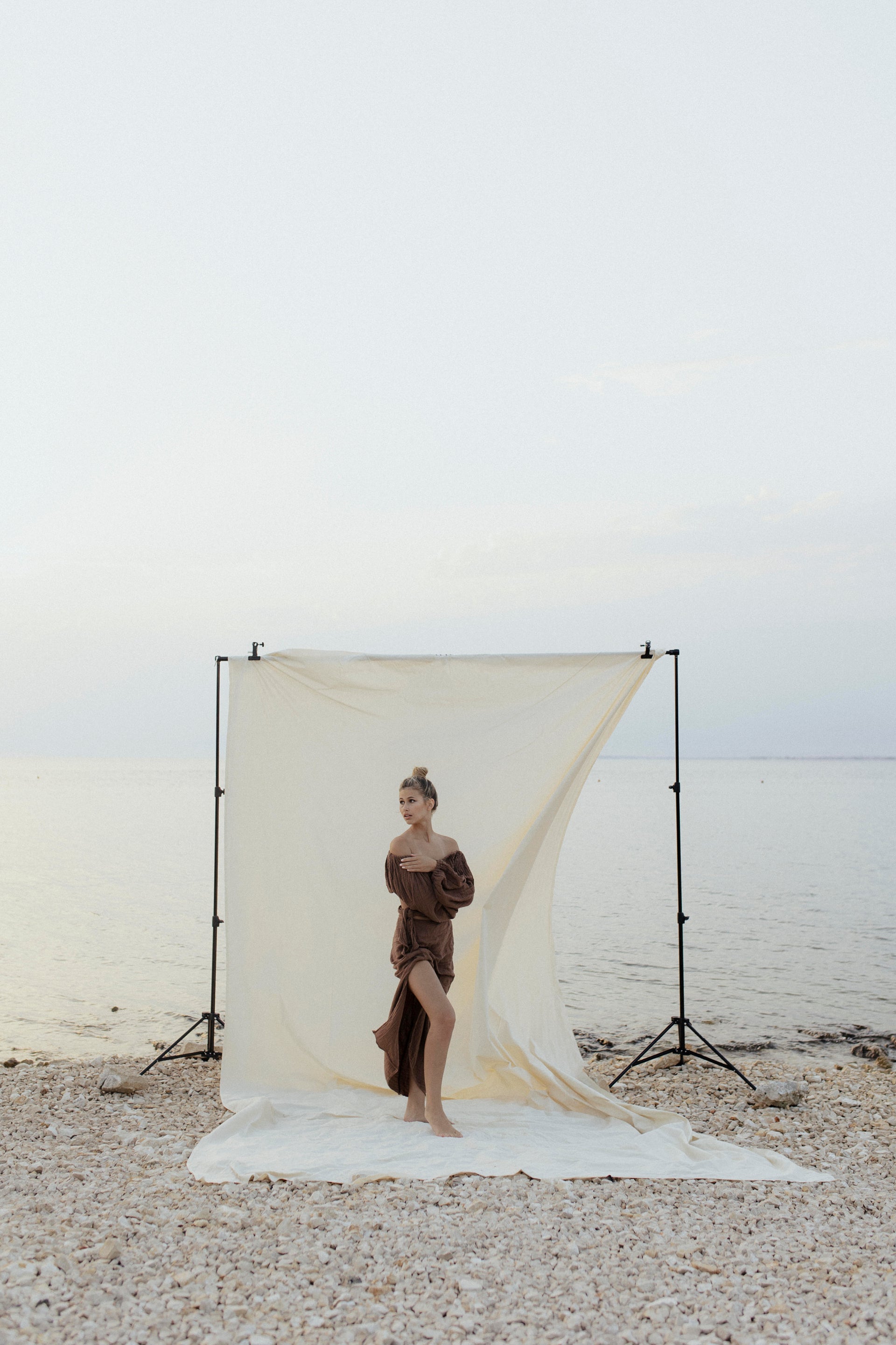 Alba dress/skirt - chocolat