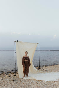 Alba dress/skirt - chocolat