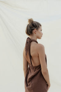 Alba dress/skirt - chocolat