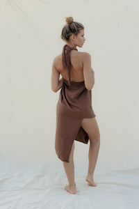 Alba dress/skirt - chocolat