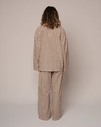 Marea - Pyjamas Marron stripes