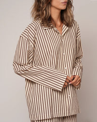 Marea - Pyjamas Marron stripes