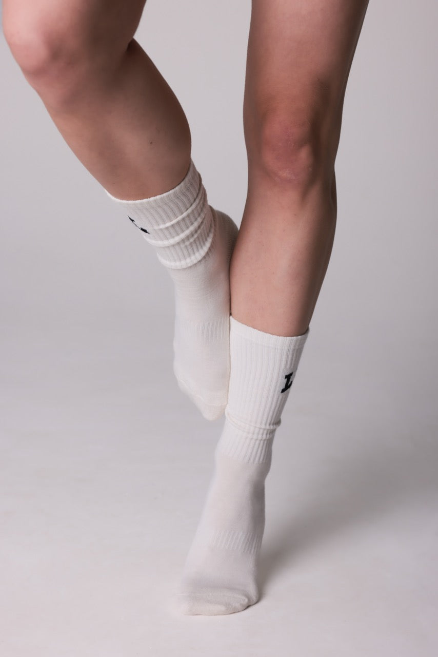 LNL socks - off white