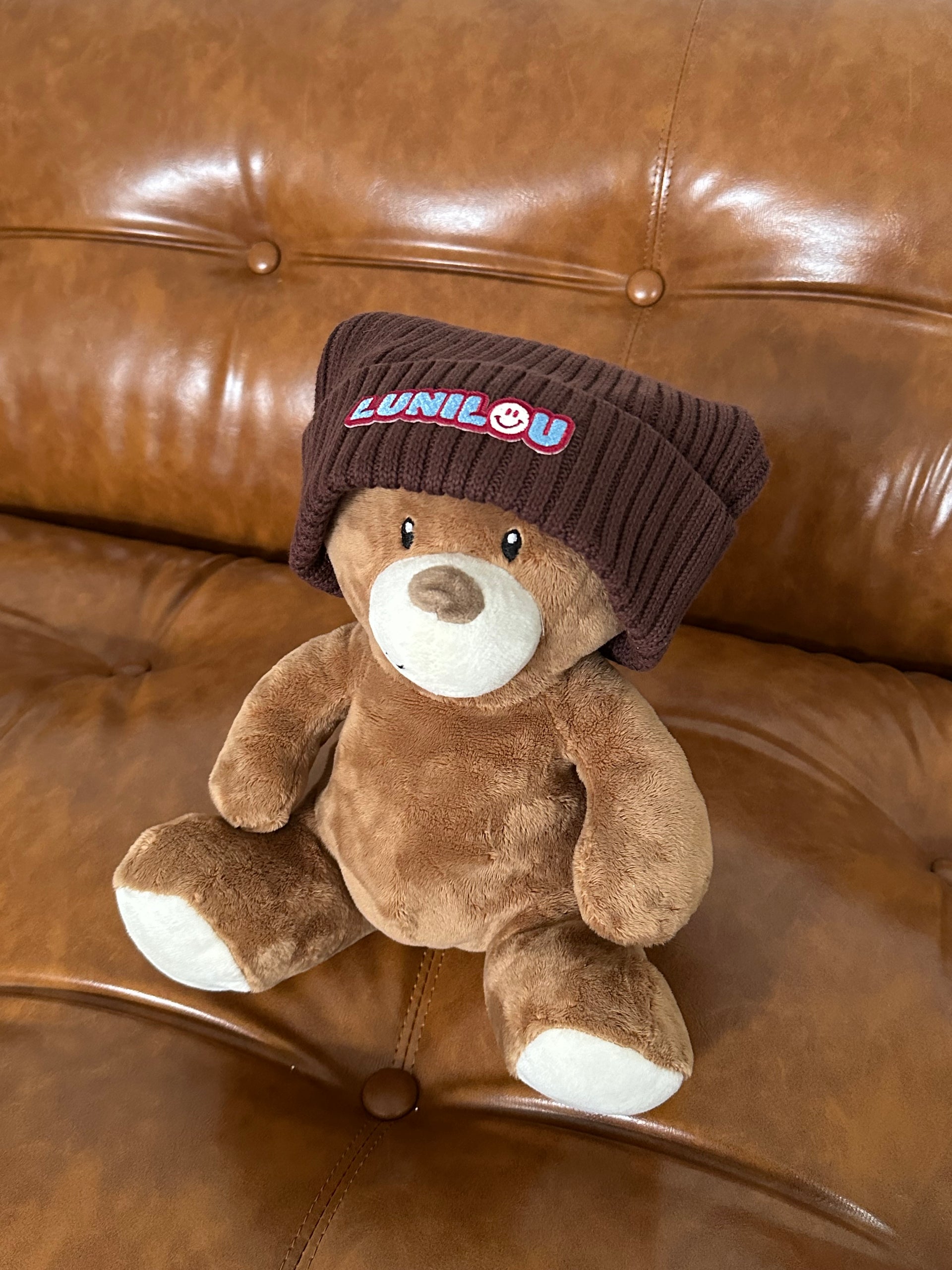 lunilou kids beanie choco