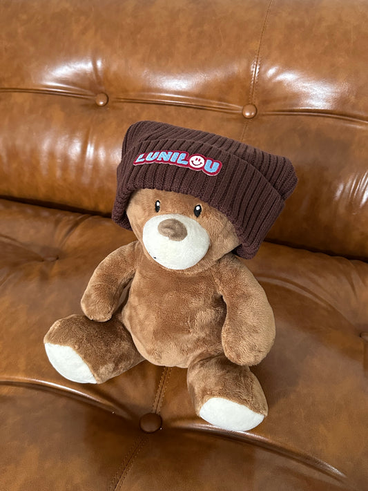 lunilou kids beanie choco