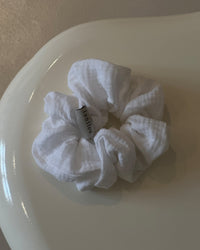 muslin scrunchie cloud