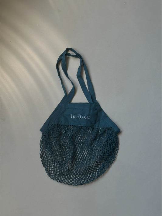 mesh bag navy