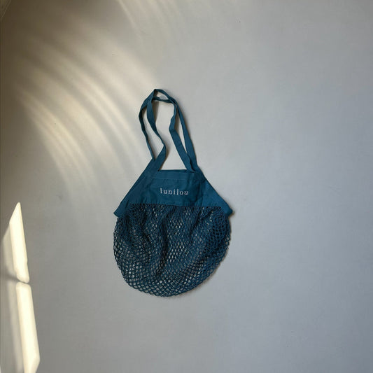 mesh bag navy