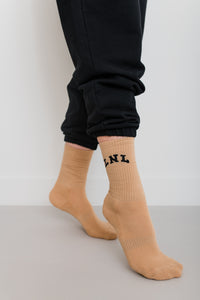 LNL socks - latte