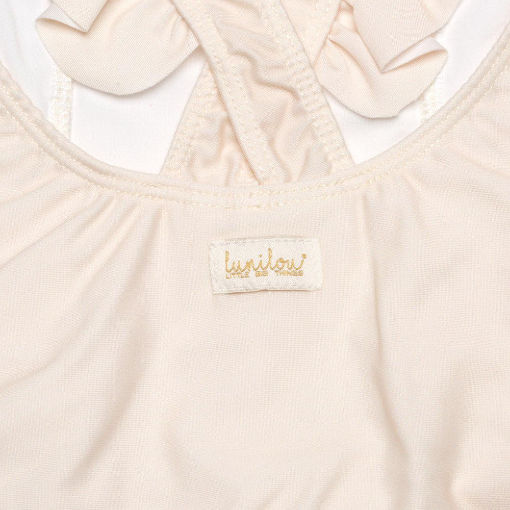 Swimsuit Volants Iced Latte