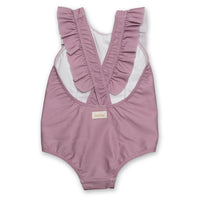 Swimsuit Volants Mauve