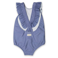 Swimsuit Volants Adriatic Blue