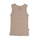 Kids tank top unisex iced latte/chocolat