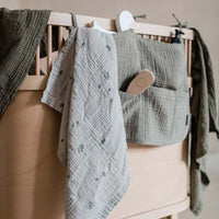 Muslin organizer Covert green