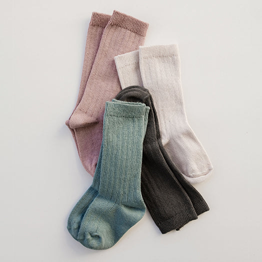 Knee-High Socks Mauve