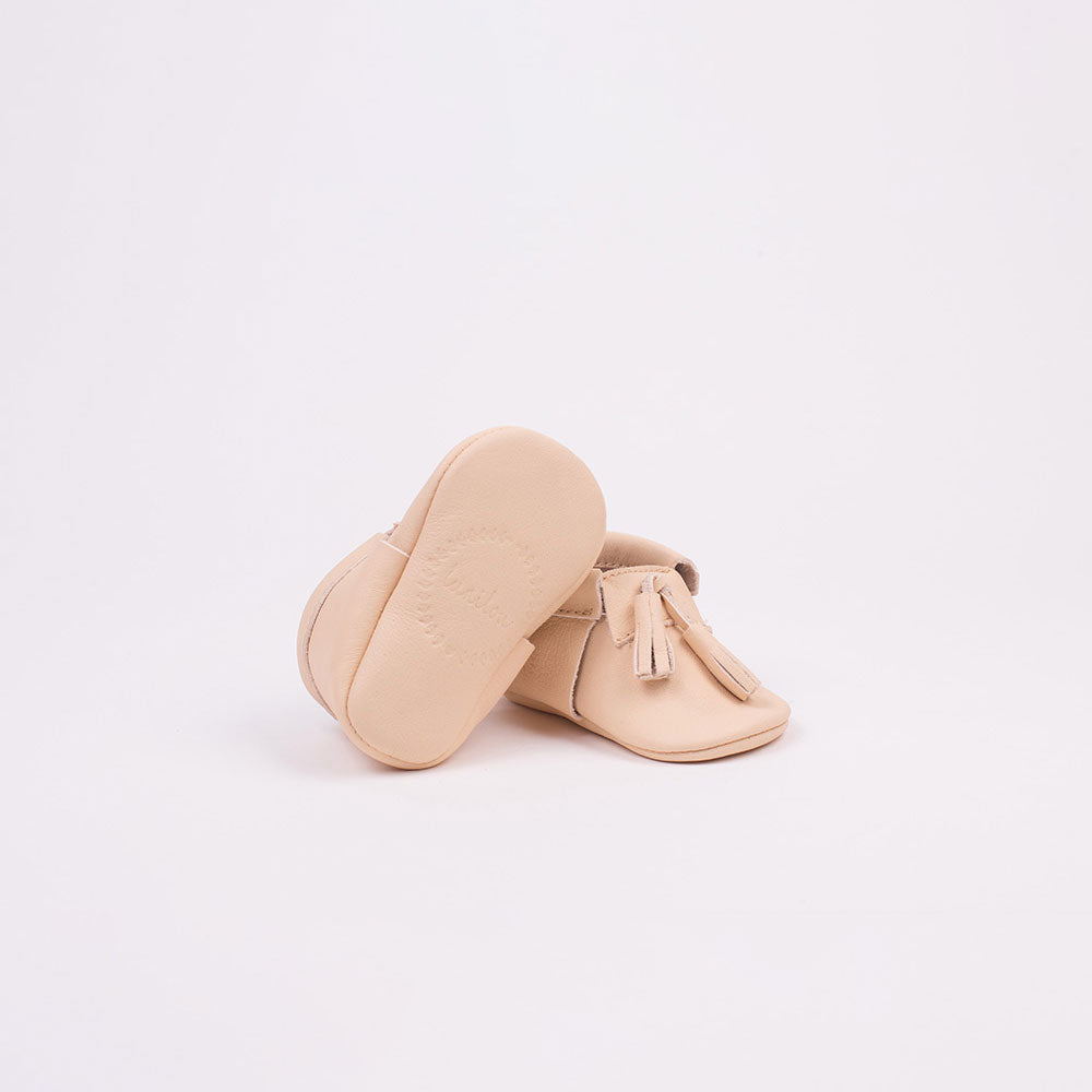 Moccs Tassel: Blanched Almond
