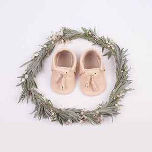 Moccs Tassel: Blanched Almond
