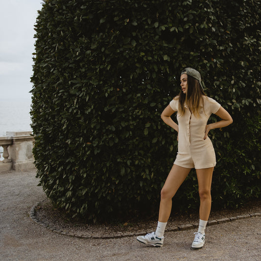 St. Tropez terry Jumpsuit sand