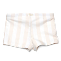 Swim Briefs Boys Stripes Iced Latte