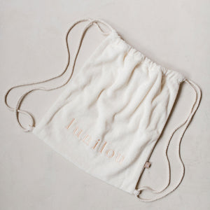 French terry towel backpack Off White