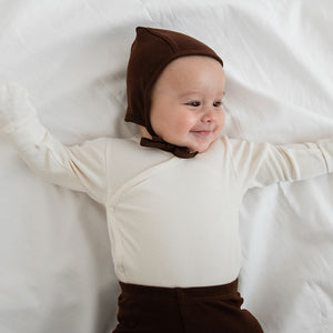 Newborn bonnet Chocolat