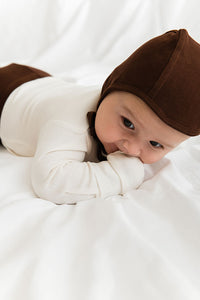 Newborn bonnet Chocolat