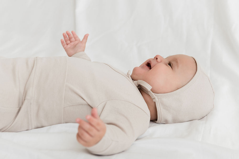 Newborn bonnet Iced latte