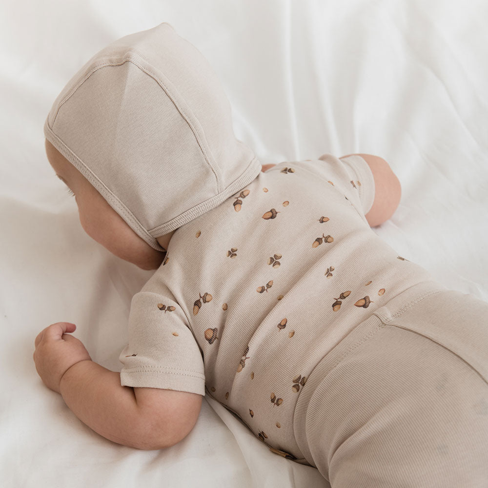 Newborn bonnet Iced latte