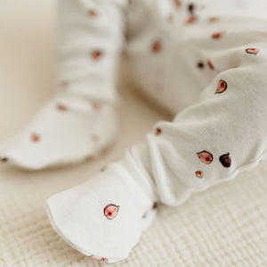 Newborn tights with slippers figs