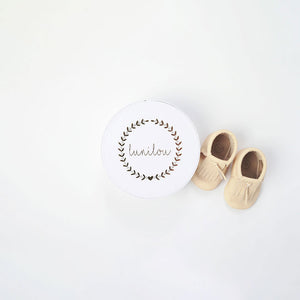 Moccs Indy: Blanched almond