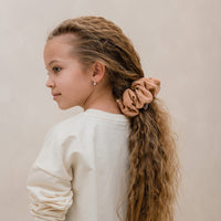 Hair scrunchie Maple sugar