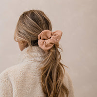 Hair scrunchie Maple sugar