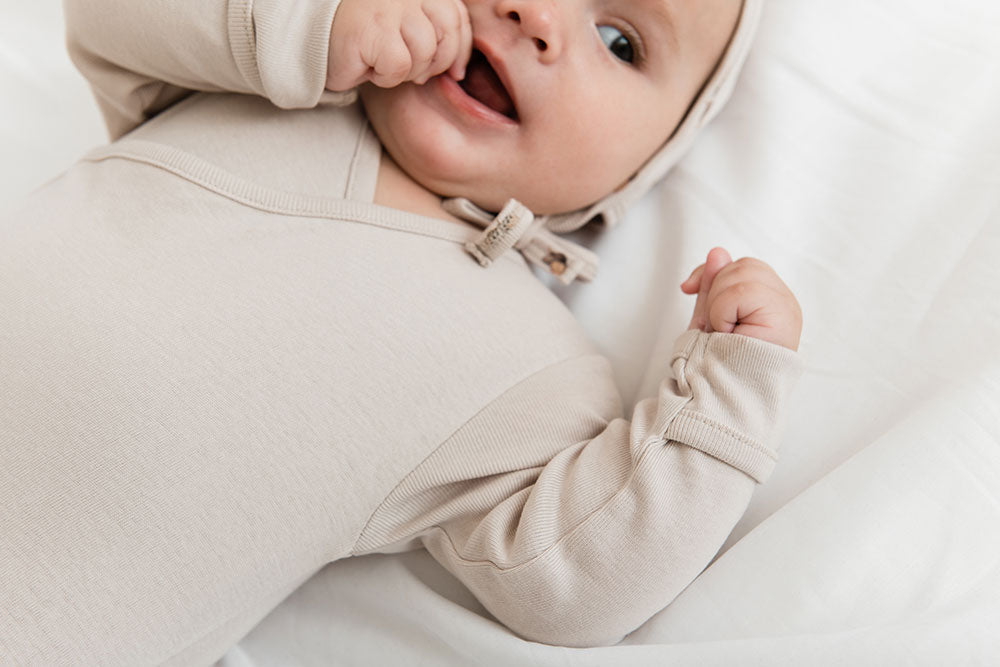 Newborn pyjama Iced latte
