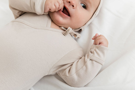 Newborn pyjama Iced latte