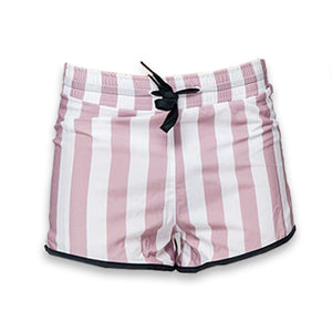 Swim Shorts Boys Stripes Mauve