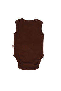 Rib tank body chocolat