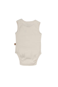 Rib tank body off white