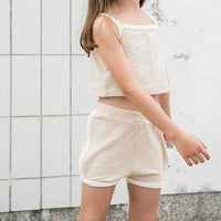 French terry towel retro shorts Brazilian Sand